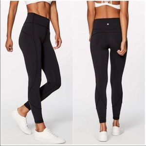 LULULEMON | In Movement 7/8 Tight Leggings Black